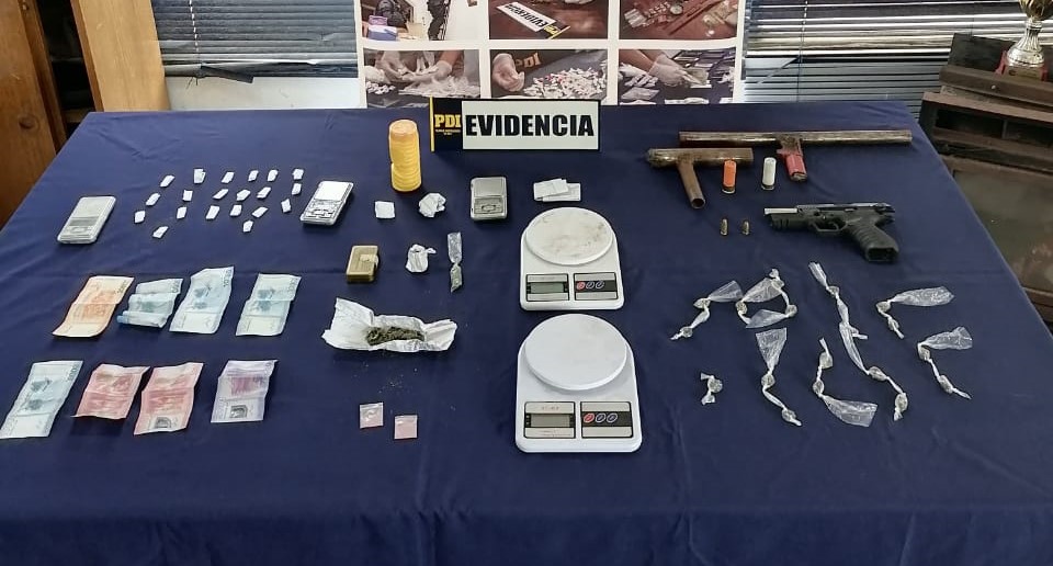 PDI desbarató a banda criminal que se dedicaba a la venta de droga en ...