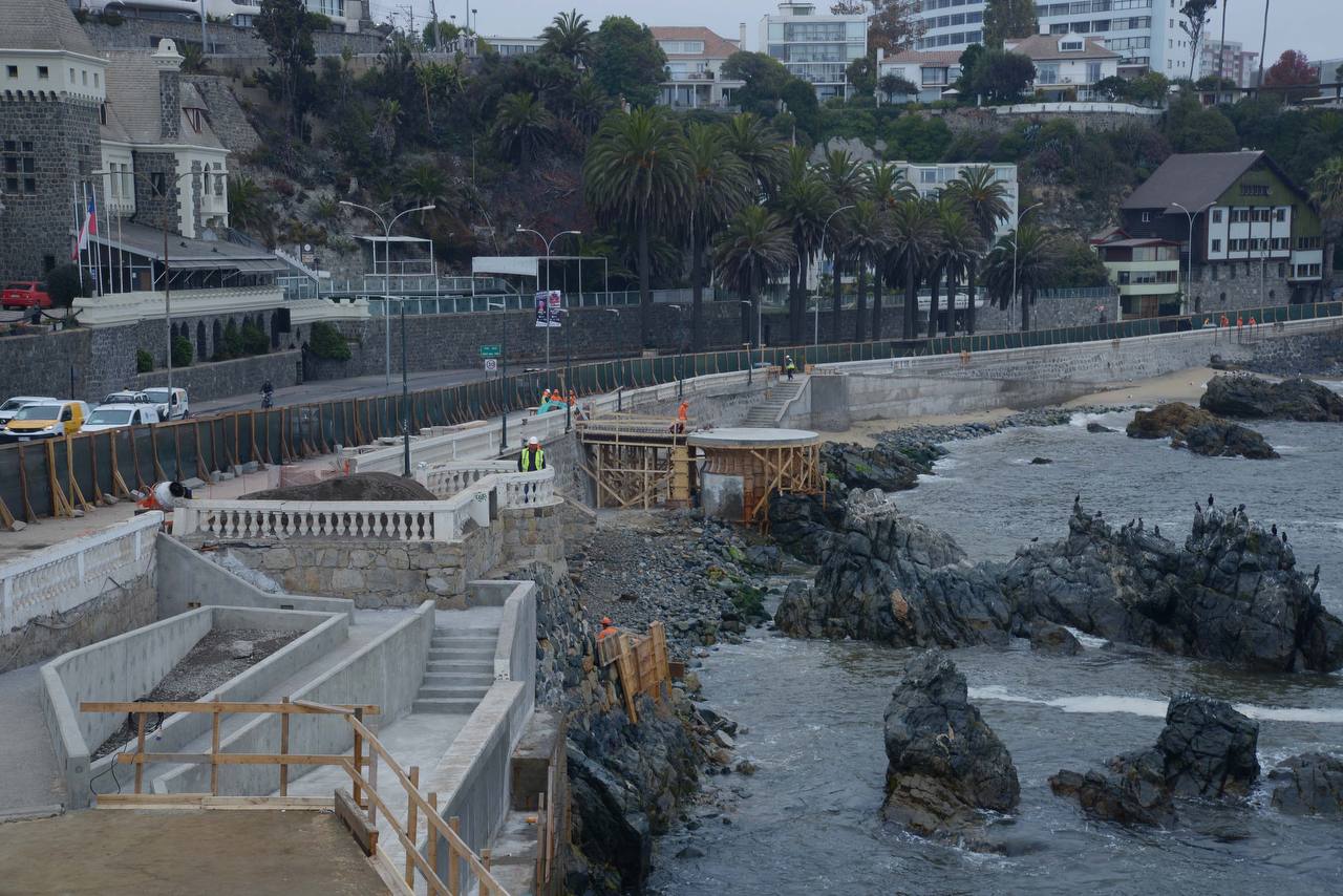 Obras del paseo costero de Avda. La Marina presentan un avance del 82% ...