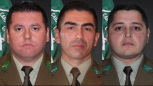 Tres carabineros fueron encontrados sin vida al interior de patrulla incendiada en Cañete